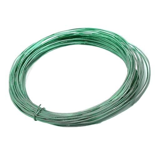 10 Meter/Rolle 0,6 mm 0,8 mm 1,0 mm 1,2 mm farbiger Aluminiumdraht DIY-Webprozess Aluminiumdraht kleine Materialien für die Schmuckherstellung zum Schnitzen DIY Kreatium von LVCHAO