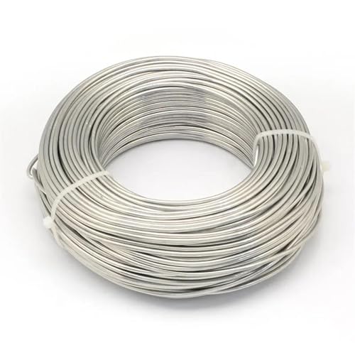 500 g 0,6/1,2/1,5/2,0/3,0 mm Aluminiumdraht, DIY-Schmuckkomponenten, Zubehör, Finden, Herstellen, Halsketten, Armbänder, Bastelbedarf Für DIY-Schmuckherstellung, Modellskulpturen(LightGrey,2.0mm 55m) 500 g 0,6/1,2/1,5/2,0/3,0 mm Aluminiumdraht, DIY-Schmuckkomponenten, Zubehör, Finden, Herstellen, Halsketten, Armbänder, Bastelbedarf Für DIY-Schmuckherstellung, Modellskulpturen(LightGrey,2.0mm 55m) von LVCHAO