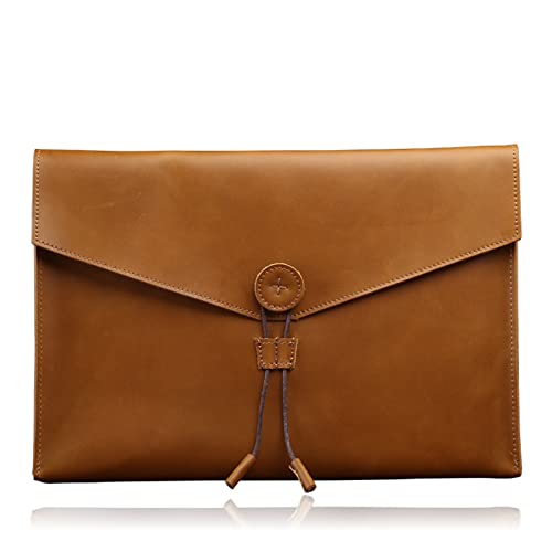 Dokumententasche für Dokumente, Büro, Tablet, Computer, Dokumenten-Organizer (gelb) von LVUNZJCA