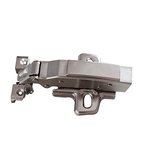 LVUNZJCA Türscharnier Aluminiumrahmen -Tür Scharniergarderobe Aluminium Rahmen Tür Scharnier -Dämpfungsscharnier für Fenster, Schränke(Half Overlay) von LVUNZJCA