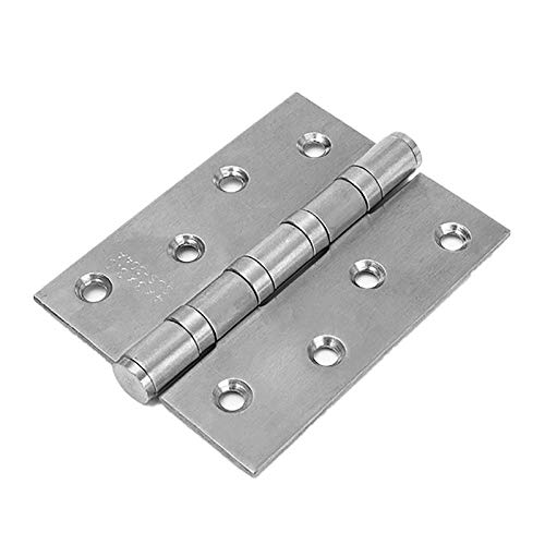 LVUNZJCA Türscharnier Scharniere Edelstahlscharniere Flache Scharniere Türen Schrankscharniere für Fenster, Schränke(4x3x0.3cm) von LVUNZJCA