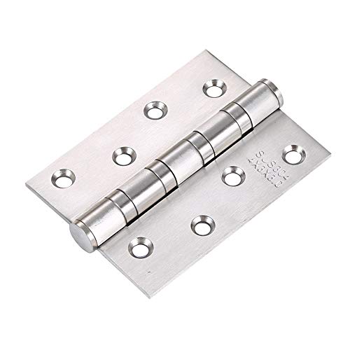 LVUNZJCA Türscharniere 4 Stück 4x3 Zoll Schweres Scharnier Hardware Türscharnier mit 32 Stück Schrauben, für Schränke, Wandschränke LVUNZJCA Türscharniere 4 Stück 4x3 Zoll Schweres Scharnier Hardware Türscharnier mit 32 Stück Schrauben, für Schränke, Wandschränke von LVUNZJCA