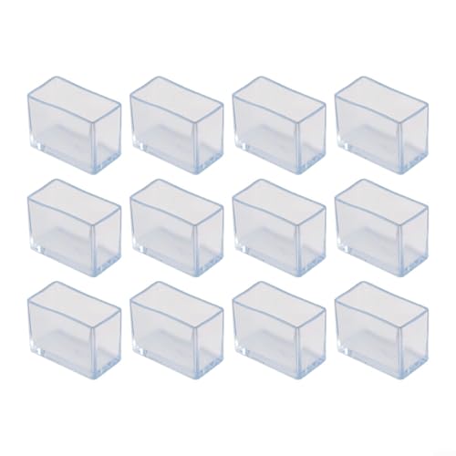 Möbelbeine, PVC-Abdeckungen für Lärm und Bodenschutz, 15 x 30 mm, 12 Stück Möbelbeine, PVC-Abdeckungen für Lärm und Bodenschutz, 15 x 30 mm, 12 Stück von LVYXON