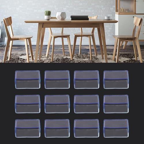 Möbelbeine, PVC-Abdeckungen für Lärm und Bodenschutz, 20 x 40 mm, 12 Stück Möbelbeine, PVC-Abdeckungen für Lärm und Bodenschutz, 20 x 40 mm, 12 Stück von LVYXON