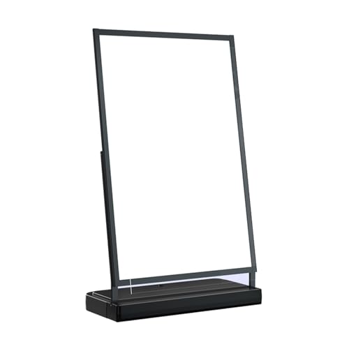 LXBAMKEA Plakatständer, Outdoor Winddicht Schilderhalter Mit Zeichenbrett, Business Events Anzeigetafel Message Board Restaurant Café Hochzeit Werbung Kreidetafel Schildständer(Black,85x40x140cm) von LXBAMKEA