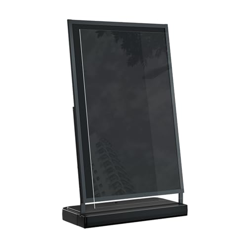 LXBAMKEA Plakatständer, Outdoor Winddicht Schilderhalter Mit Zeichenbrett, Business Events Anzeigetafel Message Board Restaurant Café Hochzeit Werbung Kreidetafel Schildständer(Black-A,85x40x140cm) von LXBAMKEA