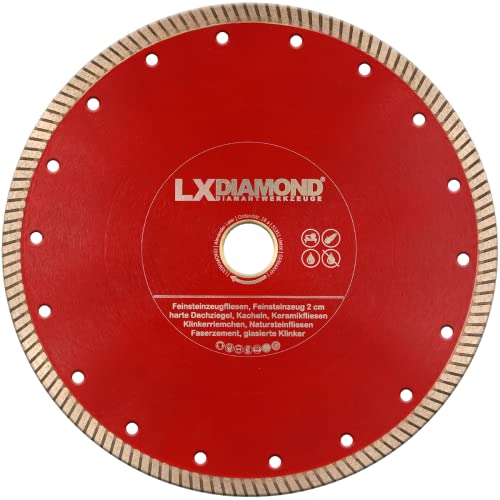 LXDIAMOND Diamant-Trennscheibe 180mm x 25,4mm ideal für den Dauereinsatz in 2-3cm Feinsteinzeug Terrassenplatten Feinsteinzeugfliesen Natursteinfliesen usw. Diamantscheibe 180 mm LXDIAMOND Diamant-Trennscheibe 180mm x 25,4mm ideal für den Dauereinsatz in 2-3cm Feinsteinzeug Terrassenplatten Feinsteinzeugfliesen Natursteinfliesen usw. Diamantscheibe 180 mm von LXDIAMOND