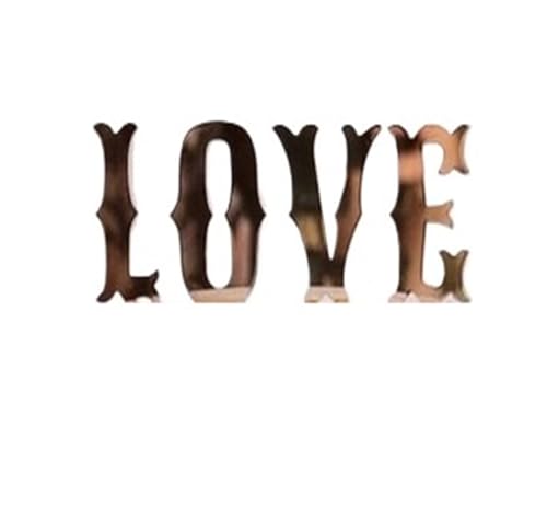 LXHZSY Tortendeko 5 Stück Herz Hochzeitstorte Topper Gold Liebe Valentinstag Cupcake Topper for Valentinstag Hochzeit Party Kuchen Dekorationen(Style15) von LXHZSY