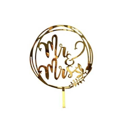 LXHZSY Tortendeko 5 Stück Herz Hochzeitstorte Topper Gold Liebe Valentinstag Cupcake Topper for Valentinstag Hochzeit Party Kuchen Dekorationen(Style19) von LXHZSY