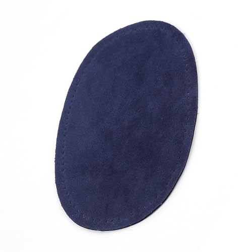 1 Paar Aufnäher aus PU-Leder, Reparaturflicken in ovaler Form, Ellenbogen-, Knie-, Bekleidungszubehör für Pullover, Jeans von LXJLXD
