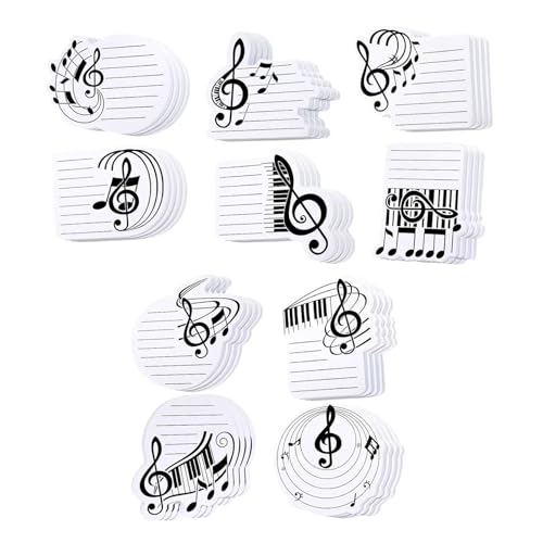 10 selbstklebende Haftnotizen, Notizblock, Musiknoten, Sticknotizen, entfernbare Notizblöcke, Notizblock-Set 10 selbstklebende Haftnotizen, Notizblock, Musiknoten, Sticknotizen, entfernbare Notizblöcke, Notizblock-Set von LXJLXD