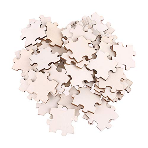 100 Stück/Set unfertige Holzpuzzles Teile für Kunstkartenherstellung 100 Stück/Set unfertige Holzpuzzles Teile für Kunstkartenherstellung von LXJLXD