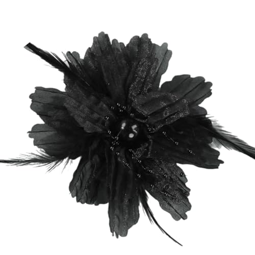 13 cm 3D-Organza-Blumen-Applikation für handgefertigte Abendkleider, zum Nähen von Blumen, Tänzerin, Kleid, Corsage, Aufnähen von LXJLXD