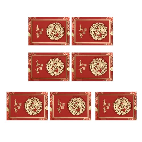 7 x 3D-Popup-Chinesische Neujahrskarten 2025 Jahr der Schlange Neujahrskarten für Familie, Freunde, Kinder 7 x 3D-Popup-Chinesische Neujahrskarten 2025 Jahr der Schlange Neujahrskarten für Familie, Freunde, Kinder von LXJLXD