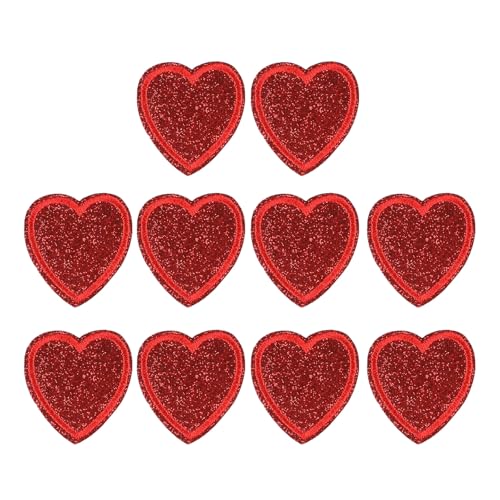 Blingbling Herz-Patches zum Aufnähen auf Banner, Pailletten-Patches zum Aufnähen zum Basteln Blingbling Herz-Patches zum Aufnähen auf Banner, Pailletten-Patches zum Aufnähen zum Basteln von LXJLXD