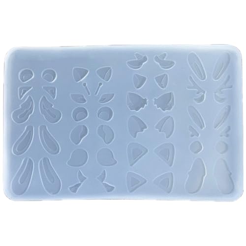 Einfach zu verwendende flexible Epoxidharz-Form, Schmuck, Ohren, Zubehör, Backformen von LXJLXD