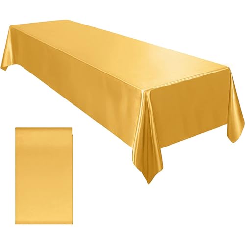 Elegante Esstischdecke, Baumwollleinen, Satin, rechteckig, wasser- und schmutzabweisend für lange Nutzung Elegante Esstischdecke, Baumwollleinen, Satin, rechteckig, wasser- und schmutzabweisend für lange Nutzung von LXJLXD