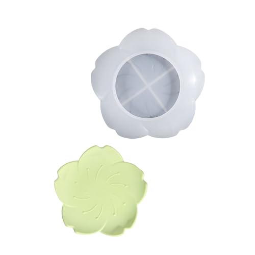 Flexible Silikonform zum Basteln, Blumenform, Epoxidharz, Blumenschale, dekorative Aufbewahrungsplatte Flexible Silikonform zum Basteln, Blumenform, Epoxidharz, Blumenschale, dekorative Aufbewahrungsplatte von LXJLXD