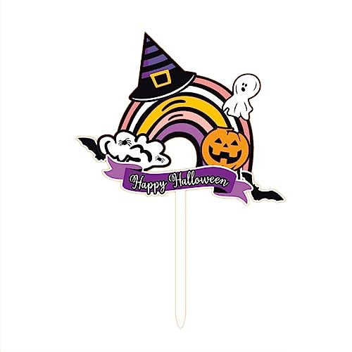 Halloween-Cupcake-Aufsätze, Cocktail-Getränke, Cupcake-Topper, Marker, Kuchendekoration, Sticks für Halloween-Party Halloween-Cupcake-Aufsätze, Cocktail-Getränke, Cupcake-Topper, Marker, Kuchendekoration, Sticks für Halloween-Party von LXJLXD