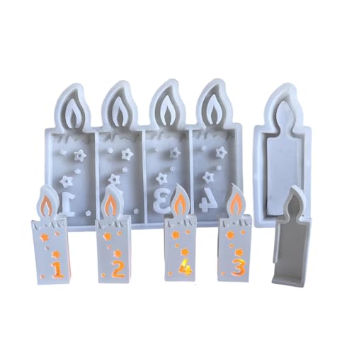 LXJLXD Haus-Silikonformen, Zahlen, handgefertigte Gießformen, Ornamentformen, Bastelbedarf, Gipsformen, Seife LXJLXD Haus-Silikonformen, Zahlen, handgefertigte Gießformen, Ornamentformen, Bastelbedarf, Gipsformen, Seife von LXJLXD