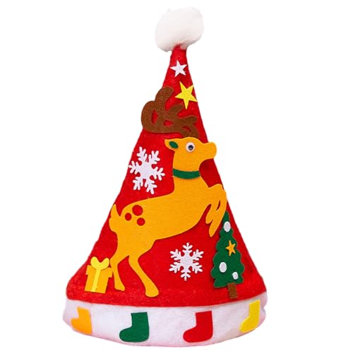 LXJLXD Weihnachtsmannmütze für Erwachsene, Kinder, winddicht, traditionell, rot, Weihnachtsmannmütze für Teenager, Neujahrsgeschenke LXJLXD Weihnachtsmannmütze für Erwachsene, Kinder, winddicht, traditionell, rot, Weihnachtsmannmütze für Teenager, Neujahrsgeschenke von LXJLXD