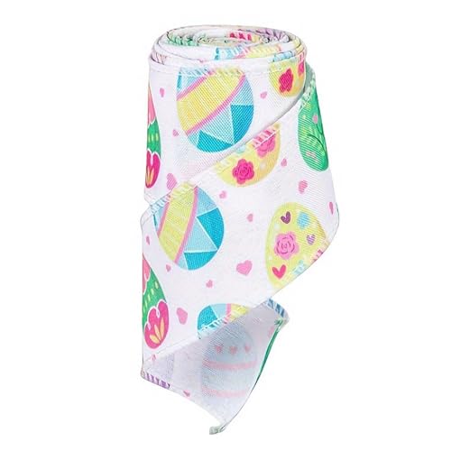 Oster-Hasenband für Urlaubsverpackungen und Heimdekoration, buntes Stoffband, Festival-Partyzubehör von LXJLXD