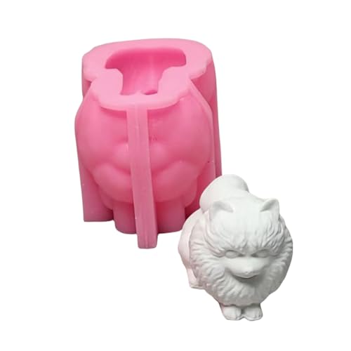 Silikonform mit 3D-Tiermotiv für Seifenherstellung, Epoxidharz, Silikonformen, Fondant, Silikonformen zum Backen von Süßigkeiten von LXJLXD