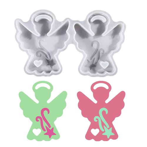 Silikonformen mit Flügelfiguren, einfaches Entformen für Epoxidharz, handgefertigte Seife, Heimdekoration Silikonformen mit Flügelfiguren, einfaches Entformen für Epoxidharz, handgefertigte Seife, Heimdekoration von LXJLXD