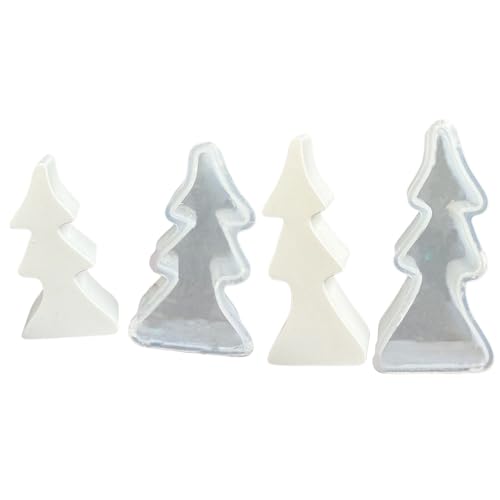 Silikonformen mit Weihnachtsmotiv für Fondant, zum Backen, Weihnachtsbaum-Silikonformen für Epoxidharz, Kunsthandwerk von LXJLXD