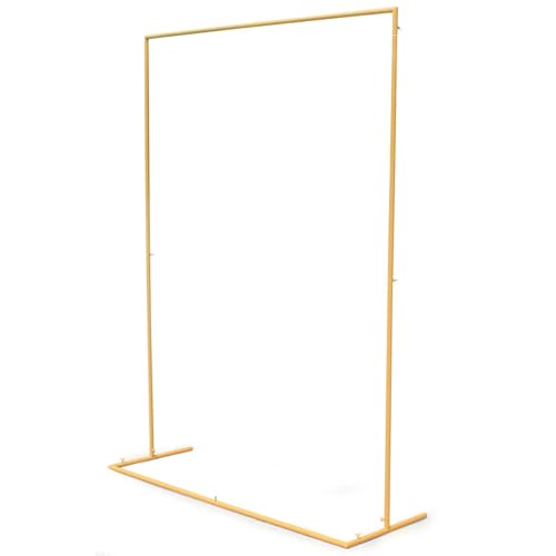 LXLAEOANG 2x1,5m Gold Hochzeit Garten Party Hintergrund Bogen Rahmen Blume Ballon Dekor Rechteckigen DLY Rahmen Hintergrund Stand für Hochzeit Zeremonie LXLAEOANG 2x1,5m Gold Hochzeit Garten Party Hintergrund Bogen Rahmen Blume Ballon Dekor Rechteckigen DLY Rahmen Hintergrund Stand für Hochzeit Zeremonie von LXLAEOANG