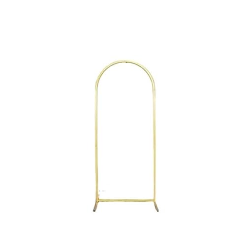 LXLAEOANG Hochzeitsbogenständer, Metallstützrahmen, Hintergrunddekorbögen, Ballonblume, 4ft, 5ft, 6ft für Hochzeit Zeremonie(7.2ft 120x220cm) von LXLAEOANG