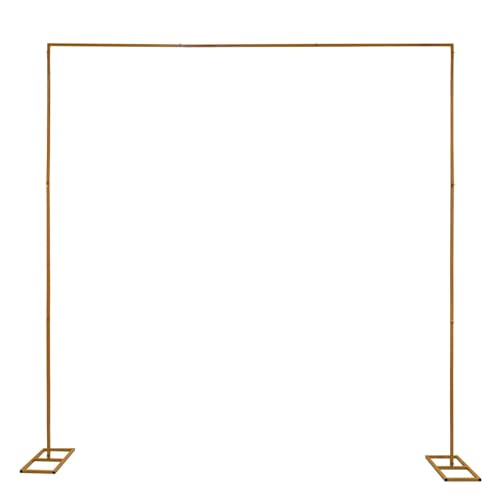LXLAEOANG Hochzeitsbogenständer mit Sockeln, einfache Montage, 9,8 x 9,8 Fuß, quadratischer Gartenbogen aus Metall for die Dekoration von Hochzeiten, Partys, Partys und Events für Hochzeit Zeremonie LXLAEOANG Hochzeitsbogenständer mit Sockeln, einfache Montage, 9,8 x 9,8 Fuß, quadratischer Gartenbogen aus Metall for die Dekoration von Hochzeiten, Partys, Partys und Events für Hochzeit Zeremonie von LXLAEOANG