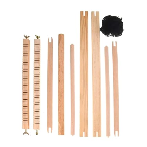 LXLAEOANG Multifunktionale DIY Holz Webstuhl Hand Stricken Nähen Zubehör Woven Set für Erwachsene LXLAEOANG Multifunktionale DIY Holz Webstuhl Hand Stricken Nähen Zubehör Woven Set für Erwachsene von LXLAEOANG