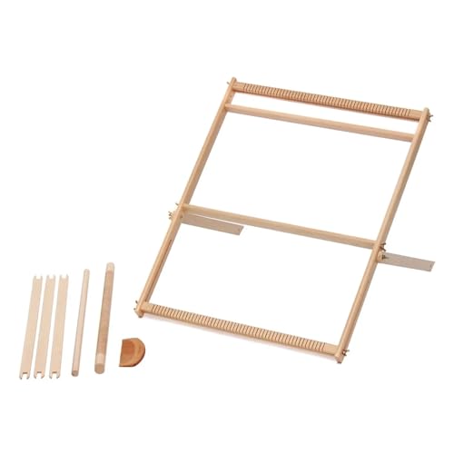 LXLAEOANG Multifunktionales DIY-Webset aus Holz, Webstuhl-Set, handgewebt, for den Haushalt, Wandteppiche, Schals, Webstuhl, Nähmaschine für Erwachsene LXLAEOANG Multifunktionales DIY-Webset aus Holz, Webstuhl-Set, handgewebt, for den Haushalt, Wandteppiche, Schals, Webstuhl, Nähmaschine für Erwachsene von LXLAEOANG