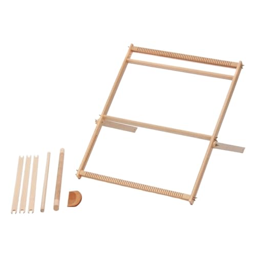 LXLAEOANG Multifunktionales DIY-Webset aus Holz, Webstuhl-Set, handgewebt, for den Haushalt, Wandteppiche, Schals, Webstuhl, Nähmaschine für Erwachsene LXLAEOANG Multifunktionales DIY-Webset aus Holz, Webstuhl-Set, handgewebt, for den Haushalt, Wandteppiche, Schals, Webstuhl, Nähmaschine für Erwachsene von LXLAEOANG