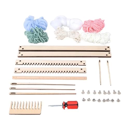 LXLAEOANG Webstühle Set Großer Rahmen DIY Inklusive Wollgarn Handgestrickt für Erwachsene LXLAEOANG Webstühle Set Großer Rahmen DIY Inklusive Wollgarn Handgestrickt für Erwachsene von LXLAEOANG