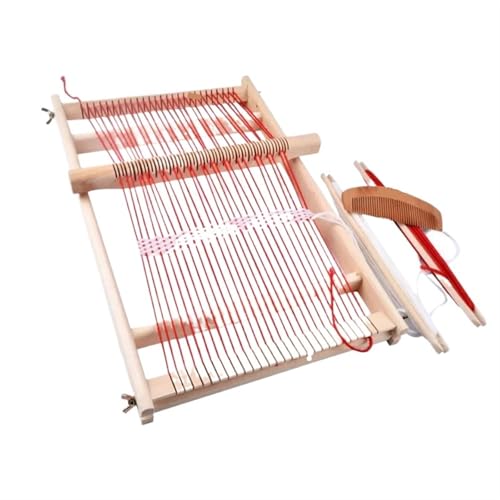 LXLAEOANG Webstuhl-Set for Mädchen, handgewebt, DIY-Anzug, aus Holz, multifunktionaler Webstuhl, handgefertigt, gewebt, for die Wanddekoration zu Hause für Erwachsene LXLAEOANG Webstuhl-Set for Mädchen, handgewebt, DIY-Anzug, aus Holz, multifunktionaler Webstuhl, handgefertigt, gewebt, for die Wanddekoration zu Hause für Erwachsene von LXLAEOANG