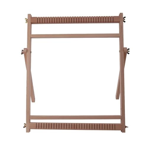 LXLAEOANG Webstuhl aus Holz mit Ständer, Webstuhl-Set for mehrere Bastelarbeiten, Webstuhlrahmen aus Buche, Gobelin-Webstuhl, kreatives Heimwerken für Erwachsene LXLAEOANG Webstuhl aus Holz mit Ständer, Webstuhl-Set for mehrere Bastelarbeiten, Webstuhlrahmen aus Buche, Gobelin-Webstuhl, kreatives Heimwerken für Erwachsene von LXLAEOANG