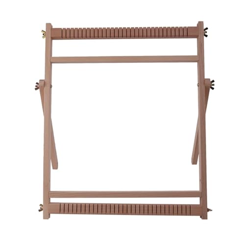 LXLAEOANG Webstuhl aus Holz mit Ständer, Webstuhl-Set for mehrere Bastelarbeiten, Webstuhlrahmen aus Buche, Gobelin-Webstuhl, kreatives Heimwerken für Erwachsene LXLAEOANG Webstuhl aus Holz mit Ständer, Webstuhl-Set for mehrere Bastelarbeiten, Webstuhlrahmen aus Buche, Gobelin-Webstuhl, kreatives Heimwerken für Erwachsene von LXLAEOANG