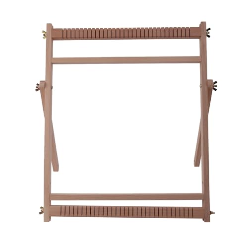 LXLAEOANG Webstuhl aus Holz mit Ständer, Webstuhl-Set for mehrere Bastelarbeiten, Webstuhlrahmen aus Buche, Gobelin-Webstuhl, kreatives Heimwerken für Erwachsene LXLAEOANG Webstuhl aus Holz mit Ständer, Webstuhl-Set for mehrere Bastelarbeiten, Webstuhlrahmen aus Buche, Gobelin-Webstuhl, kreatives Heimwerken für Erwachsene von LXLAEOANG