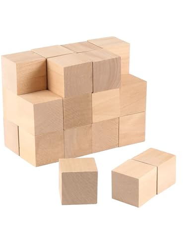 Lindenholz-Schnitzblöcke, 4/8/12 Stück, gehobelt for – großes Holz, 5,1 x, cm, Holzhandwerk, Lindenholz(12pcs) von LXLAEOANG