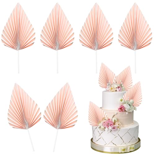 Palmenblatt Party Kuchendekoration, 6 Stück Hochzeit Kuchendekoration Palmenblatt, Palmenblatt Geburtstag Tortendeko, Kuchendekoration Boho, Party Tortendeko Palmenblatt, Cake Topper Palmenblatt Party Kuchendekoration, 6 Stück Hochzeit Kuchendekoration Palmenblatt, Palmenblatt Geburtstag Tortendeko, Kuchendekoration Boho, Party Tortendeko Palmenblatt, Cake Topper von LXONTSG