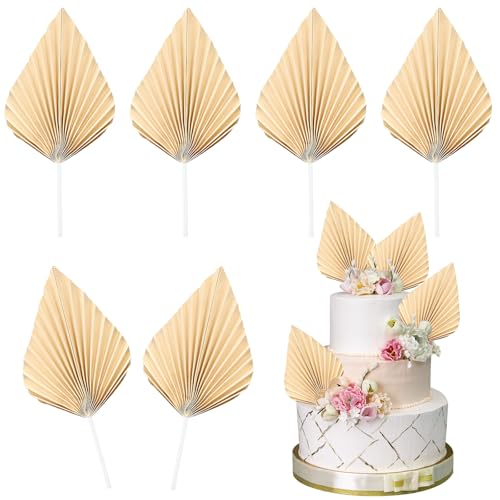Palmenblatt Party Kuchendekoration, 6 Stück Hochzeit Kuchendekoration Palmenblatt, Palmenblatt Geburtstag Tortendeko, Kuchendekoration Boho, Party Tortendeko Palmenblatt, Cake Topper Palmenblatt Party Kuchendekoration, 6 Stück Hochzeit Kuchendekoration Palmenblatt, Palmenblatt Geburtstag Tortendeko, Kuchendekoration Boho, Party Tortendeko Palmenblatt, Cake Topper von LXONTSG