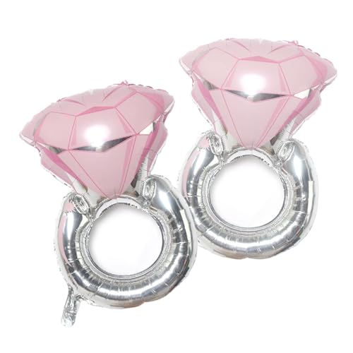 Ring Folienballon, 2 Stück Ring Luftballon Deko, Helium Luftballon Ring, Hochzeit Ring Luftballons, für Valentinstag Geständnis Heiratsantrag Verlobung Hochzeit Party Dekoration Ring Folienballon, 2 Stück Ring Luftballon Deko, Helium Luftballon Ring, Hochzeit Ring Luftballons, für Valentinstag Geständnis Heiratsantrag Verlobung Hochzeit Party Dekoration von LXONTSG