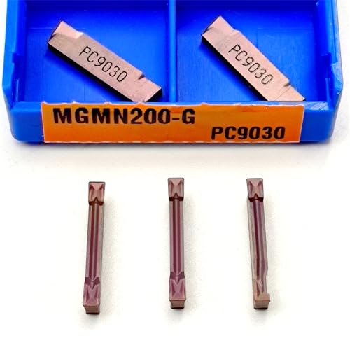 MGMN200-G PC9030 Hochwertiger Fräser Hartmetalleinsätze Hartlegierungsklingenwerkzeug MGMN 200 CNC-Außendrehen 10 Stück MGMN200-G PC9030 Hochwertiger Fräser Hartmetalleinsätze Hartlegierungsklingenwerkzeug MGMN 200 CNC-Außendrehen 10 Stück von LXXOZ