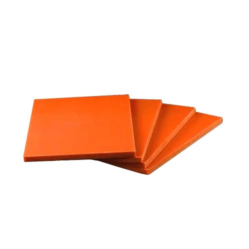 LXYTT Isolierte Platten, 3/5/8/10 Mm Bakelit-Blech, Bakelit-Platte, Elektrostatische Verhinderung, Isolierte Platten for Heimwerker, 100 X 150 Mm, 200 X 250 Mm, 300 X 300 Mm, 1 Stück(100x150x5mm) von LXYTT