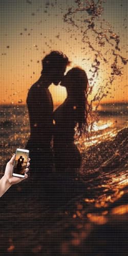 Diamond Painting Eigenes Foto - Personalisierte Diamant Painting Bilder Erwachsene, Custom Benutzerdefinierte Design Diamant Full Bilder, Diamond-Painting Personalisierte, Geschenke, 50x100cm, I-049 Diamond Painting Eigenes Foto - Personalisierte Diamant Painting Bilder Erwachsene, Custom Benutzerdefinierte Design Diamant Full Bilder, Diamond-Painting Personalisierte, Geschenke, 50x100cm, I-049 von LXingzun