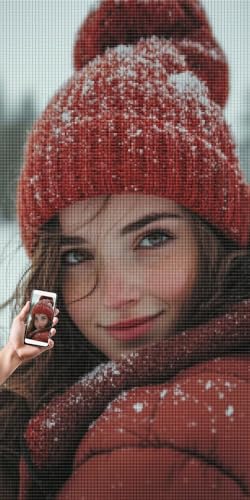Diamond Painting Eigenes Foto - Personalisierte Diamant Painting Bilder Erwachsene, Custom Benutzerdefinierte Design Diamant Full Bilder, Diamond-Painting Personalisierte, Geschenke, 80x160cm, I-006 von LXingzun