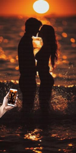 Diamond Painting Eigenes Foto - Personalisierte Diamant Painting Bilder Erwachsene, Custom Benutzerdefinierte Design Diamant Full Bilder, Diamond-Painting Personalisierte, Geschenke, 80x160cm, U-046 von LXingzun