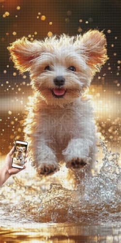 Diamond Painting Eigenes Foto - Personalisierte Diamant Painting Bilder Erwachsene, Custom Benutzerdefinierte Design Diamant Full Bilder, Diamond-Painting Personalisierte, Geschenke, 80x160cm, U-060 Diamond Painting Eigenes Foto - Personalisierte Diamant Painting Bilder Erwachsene, Custom Benutzerdefinierte Design Diamant Full Bilder, Diamond-Painting Personalisierte, Geschenke, 80x160cm, U-060 von LXingzun